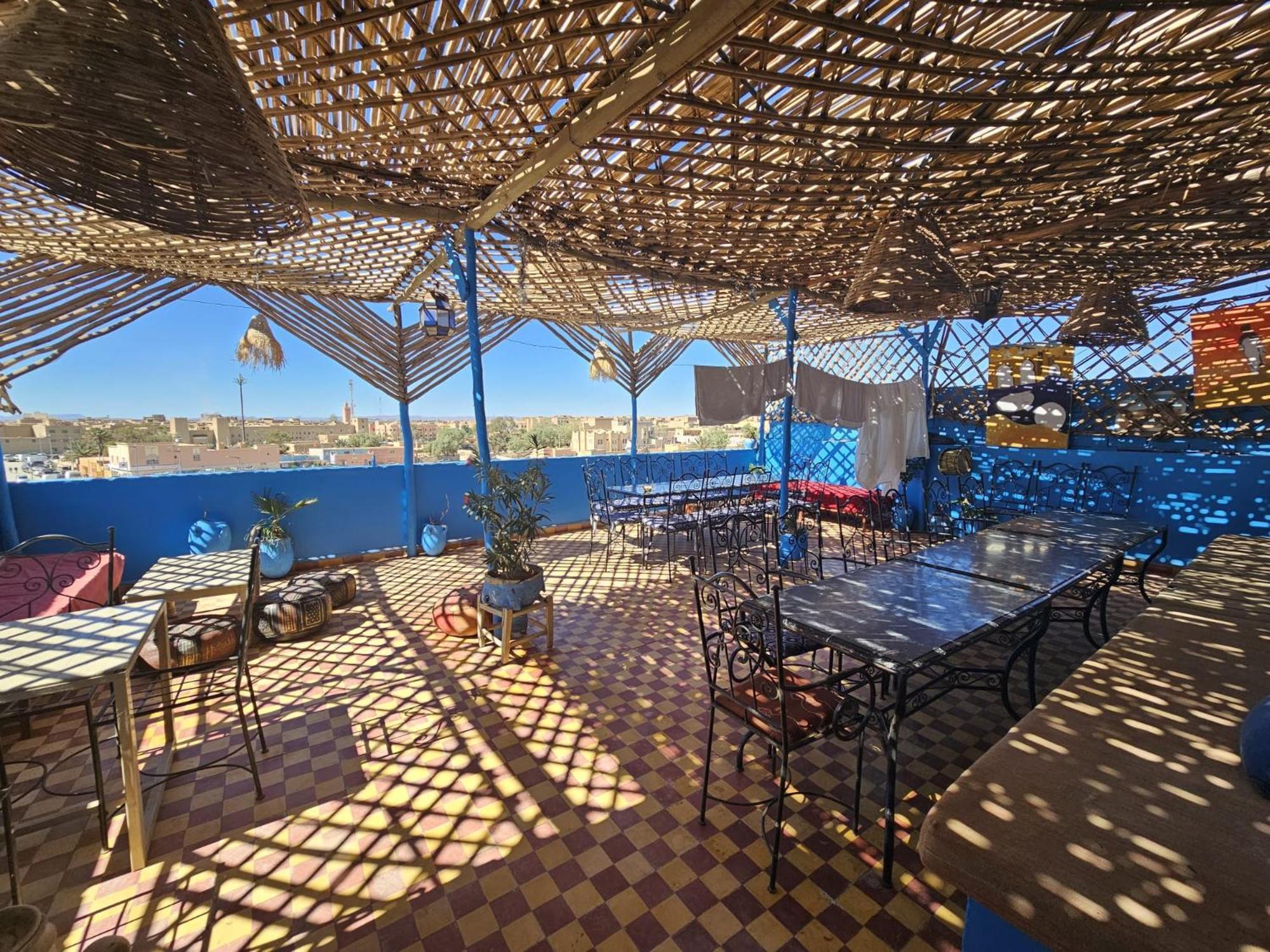 Хостел Panorama Chez Hamid Rissani Экстерьер фото